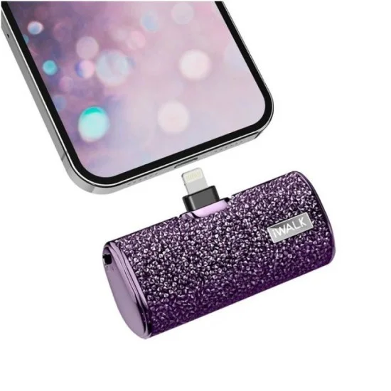 iWalk Linkme Plus Pocket Battery Lightning 4500 mAh (Purple Diamond)